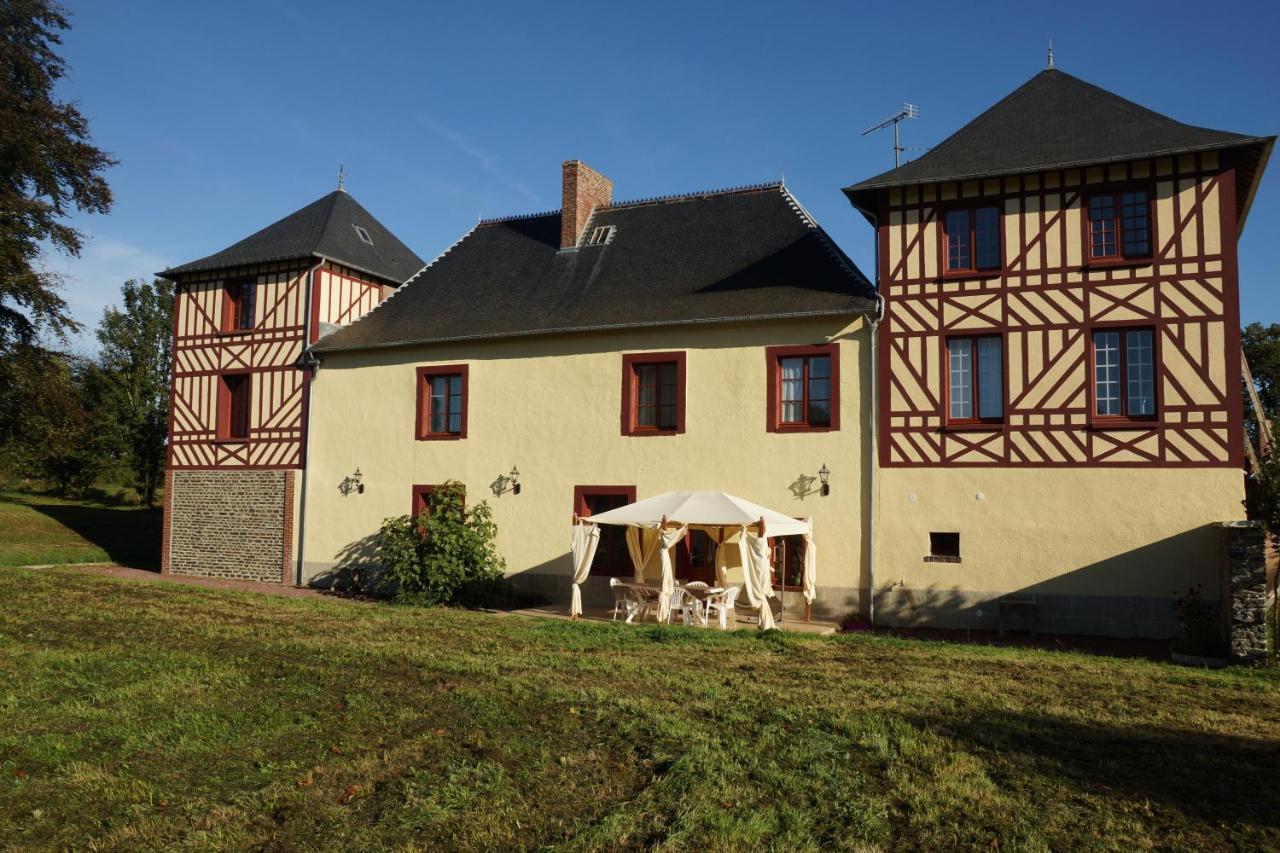 Le Manoir Des Arts Bed & Breakfast Saint-Samson-de-Bonfosse ภายนอก รูปภาพ